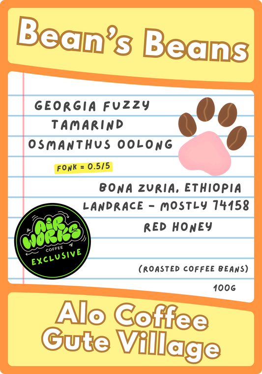 Bean’s Beans - Alo Gute Village Red Honey